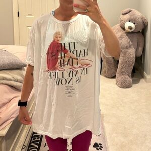 Marilyn Monroe oversized tee